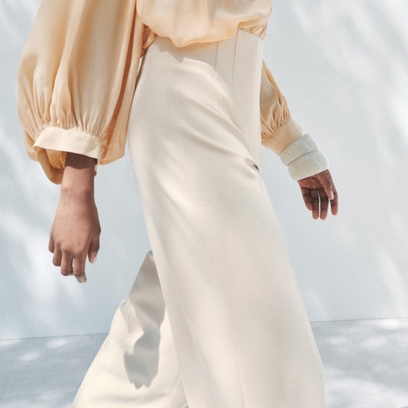 ZARA Women's ZW Collection Culottes(Sand, US M, L/EUR M, L) - Picture 3 of 10